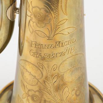 A cornet Franz Michl, Graslitz.