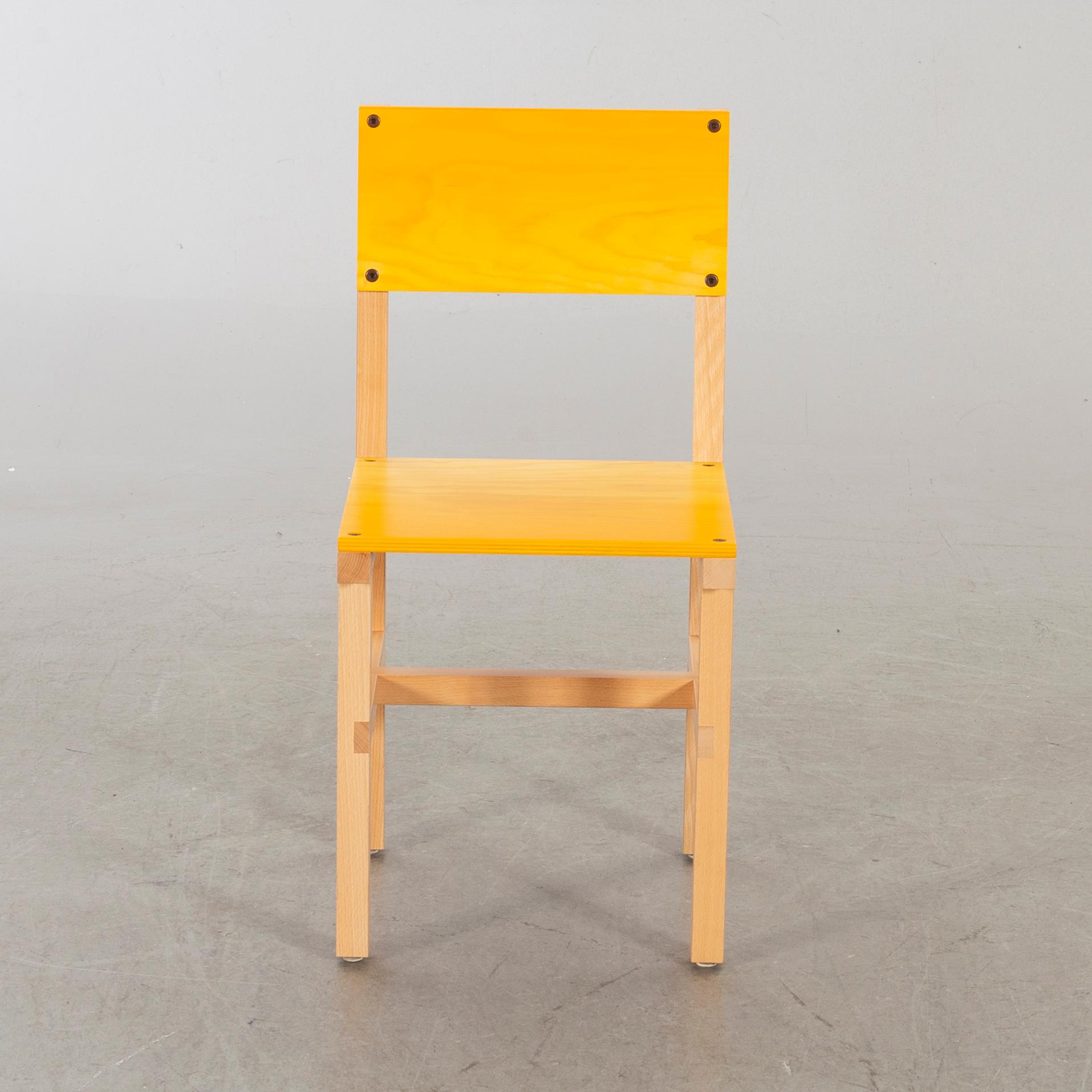 FREDRIK PAULSEN, "Röhsska"Designbaren, chair, Blå Station 2020, Chair 69/102.