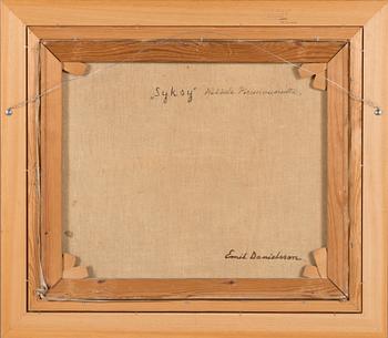 Emil Edvard Danielsson, oil on canvas, signed and dated -41.