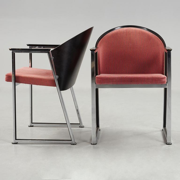 A set of four chairs Mondi by Jouko Järvisalo, Inno, Finland.