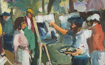 Orvo Raatikainen, Market Scene.