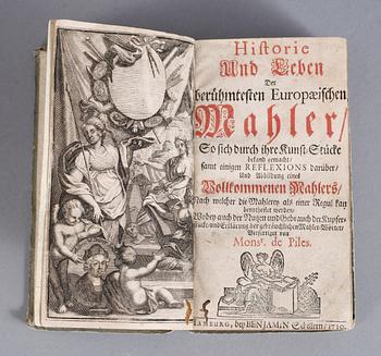 PARTI BÖCKER, 6 st, bl.a "Memorabilium", Johannis Schefferi, 1672.