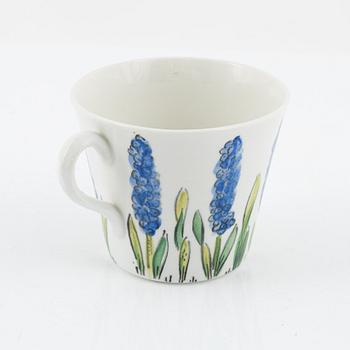 Ellen Mortensen, a 'Pärlhyacint' teacup, Upsala Ekeby/Gefle.