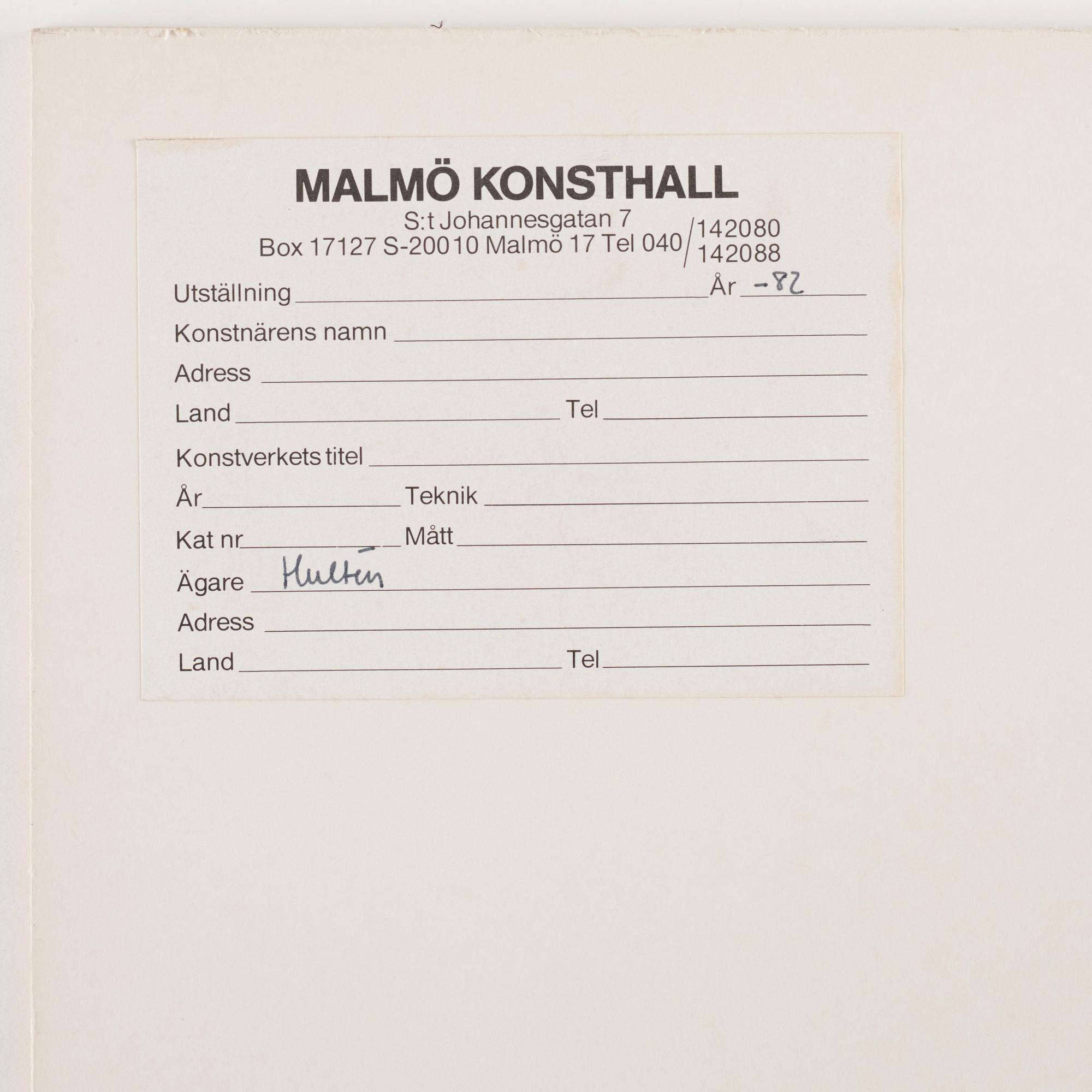 CO Hultén, "Ingens domäner".