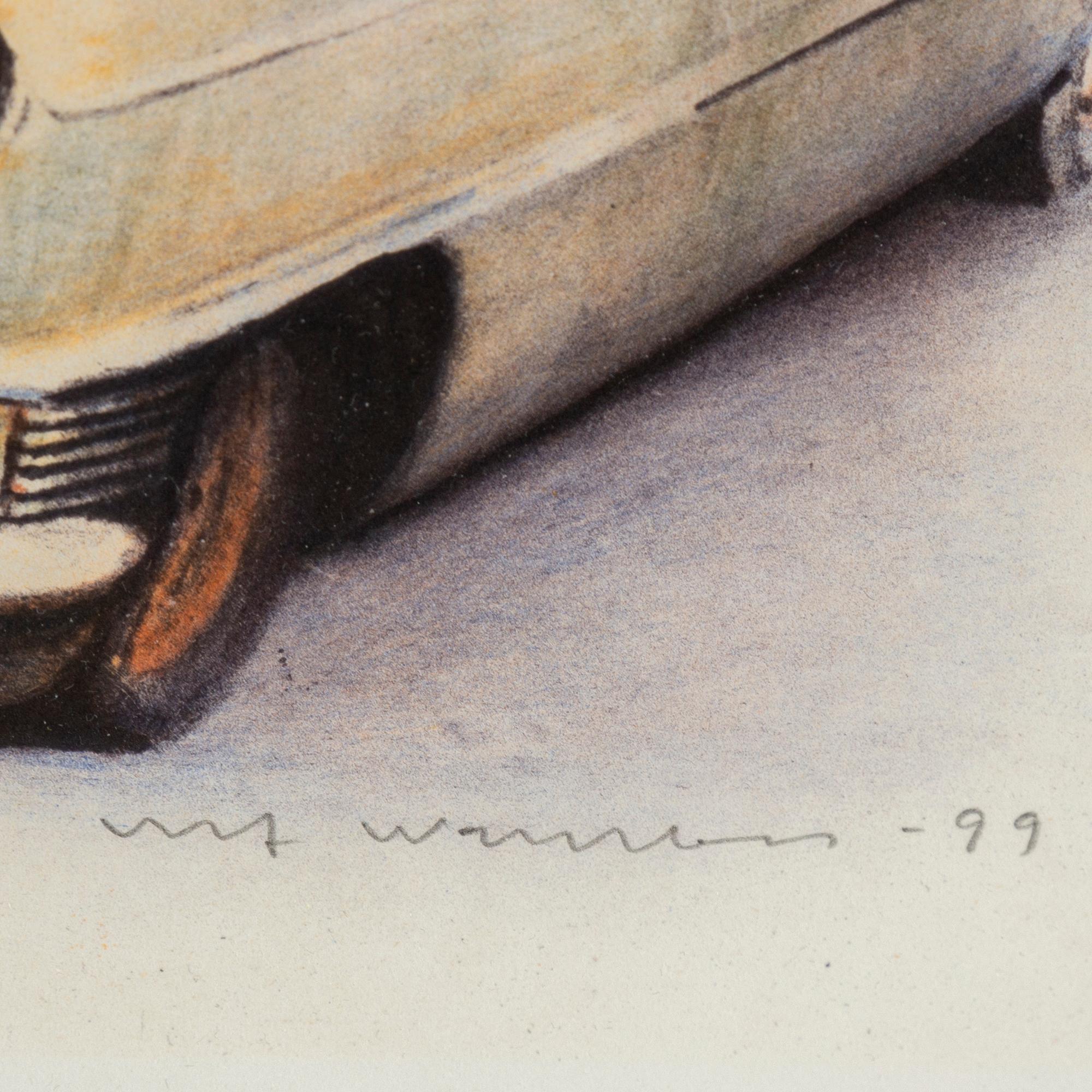 ULF WAHLBERG, lithograph in colours, 1999, signed 19/240.