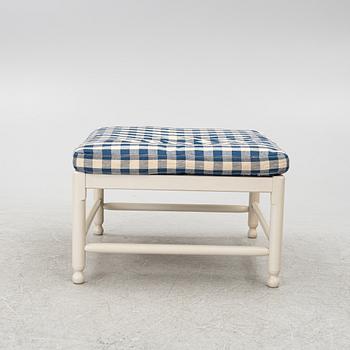 Footstool, "Medevi Brunn", from IKEA's 18th-century series, 1990s.