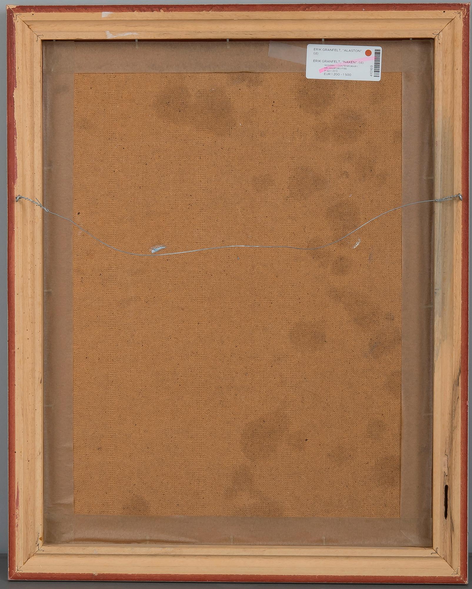 Erik Granfelt, "NAKEN".