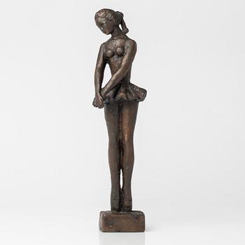 Carl-Einar Borgström, sculpture, "The Ballet Girl".