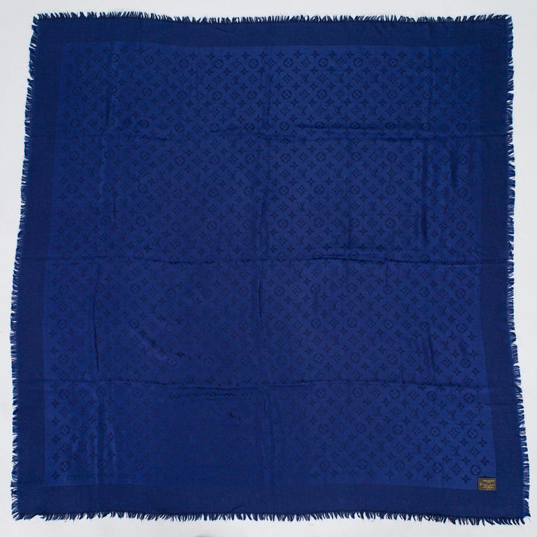 Louis Vuitton,  Monogram shawl.