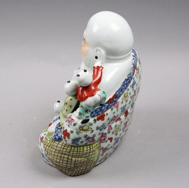 FIGURIN, porslin, Kina, 1900-tal.