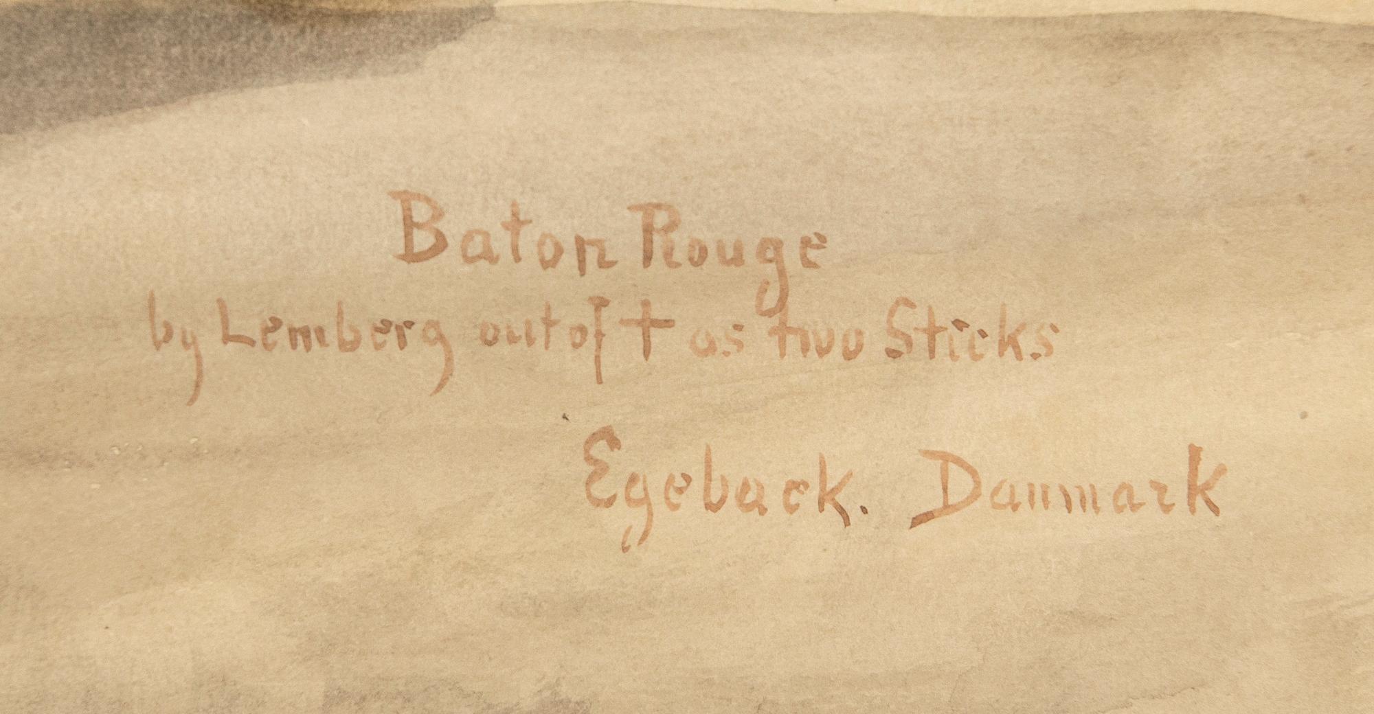 Karl Volkers, "Baton Rogue".