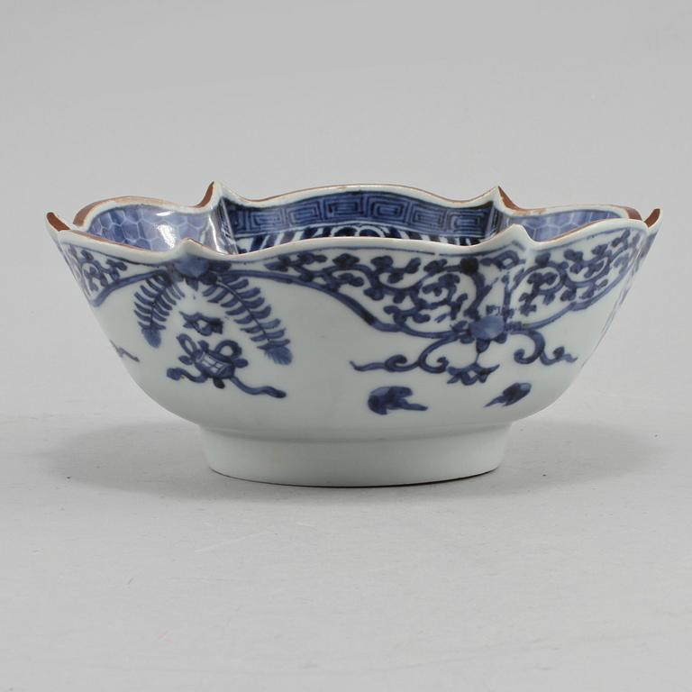 SKÅL, porslin Kina, 1700-tal.
