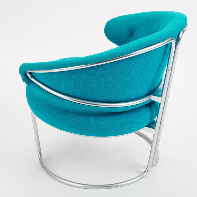 Grete Jalk, a pair of armchairs model "9000", Fritz Hansen, Denmark, 1960s-70s.