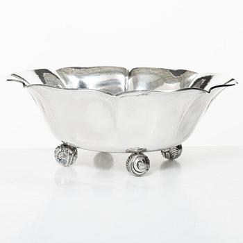 A silver bowl, Norway, 1930.