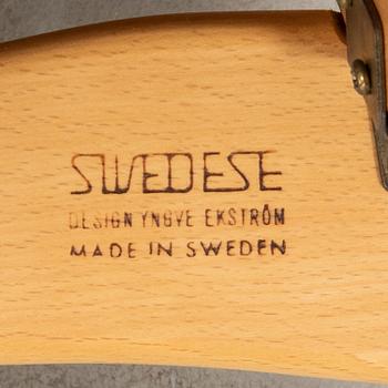 Yngve Ekström, Armchairs 1 pair, "Lamino" for Swedese, late 20th century.