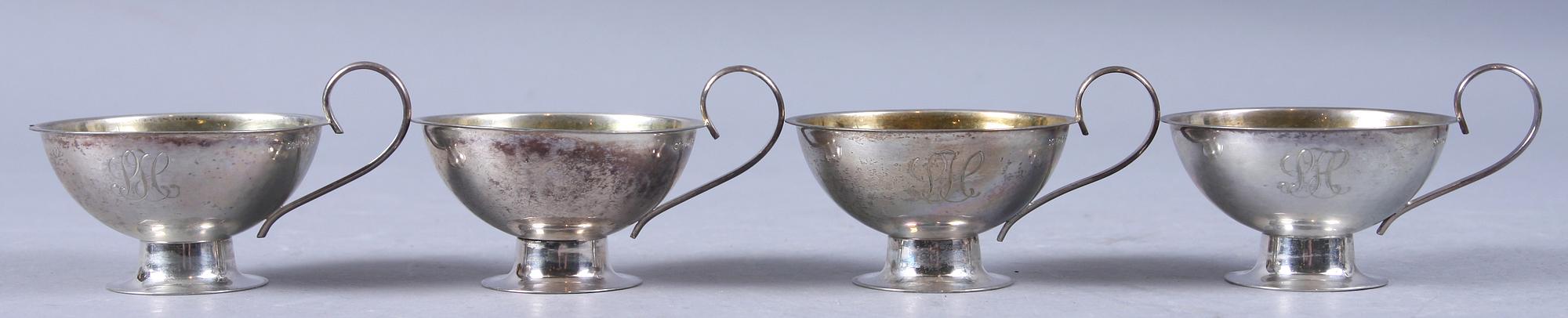 PARTI SILVER, 5 delar. 1900-tal.