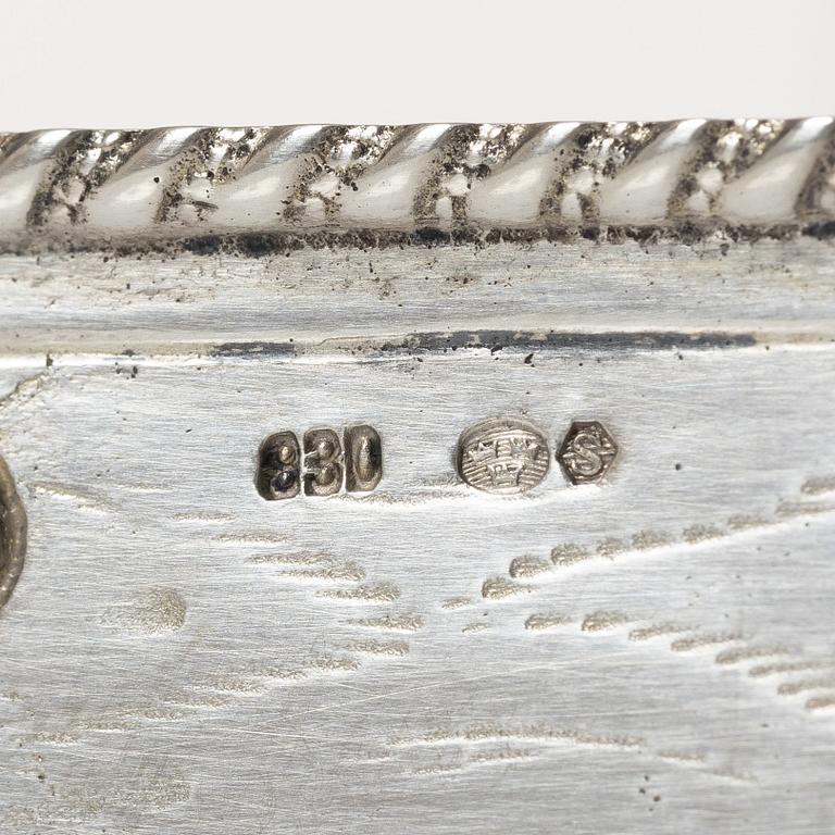 Fartyg, s.k. Nef, silver, sannolikt Tyskland omkring år 1900.