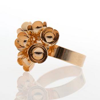 LIISA VITALI, RING, 14K gold. Kultakeskus, Helsinki Finland 1973.