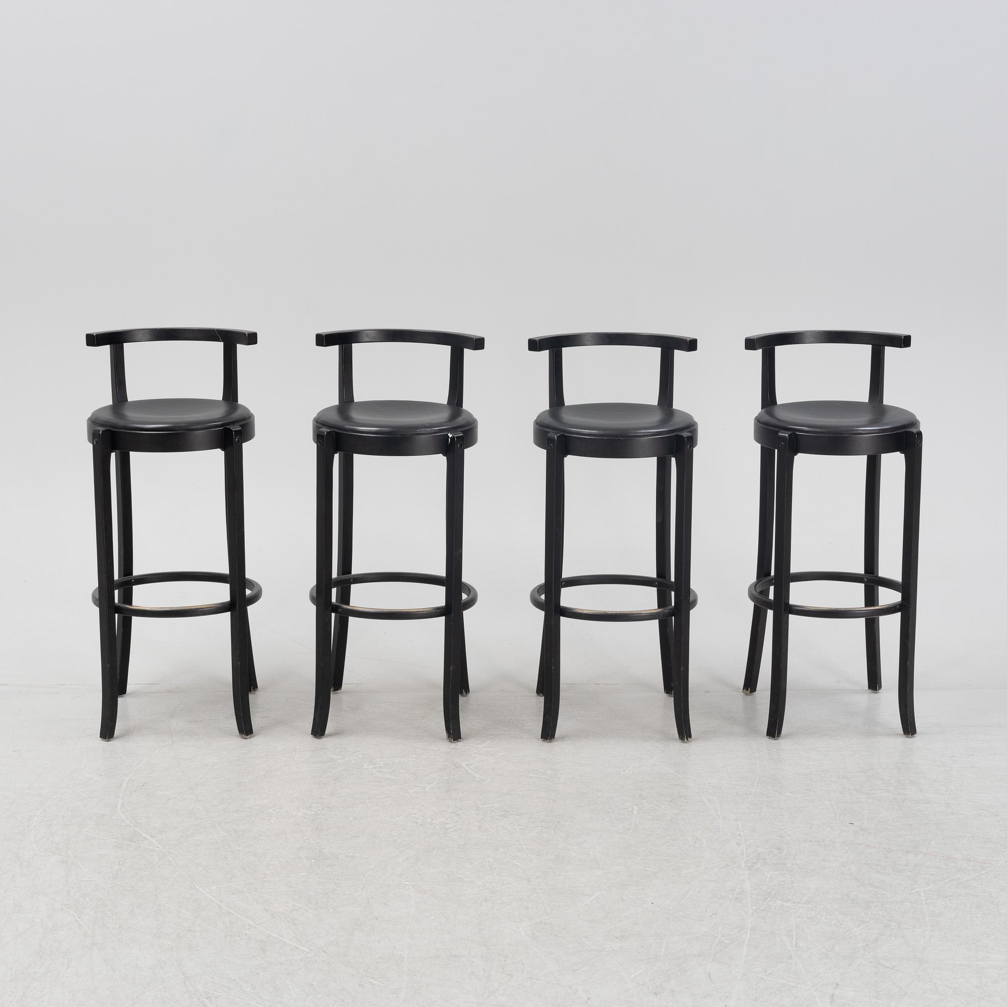 Åke Axelsson, a set of four 'Gästis' chairs, Galleri Stolen, dated 2003.