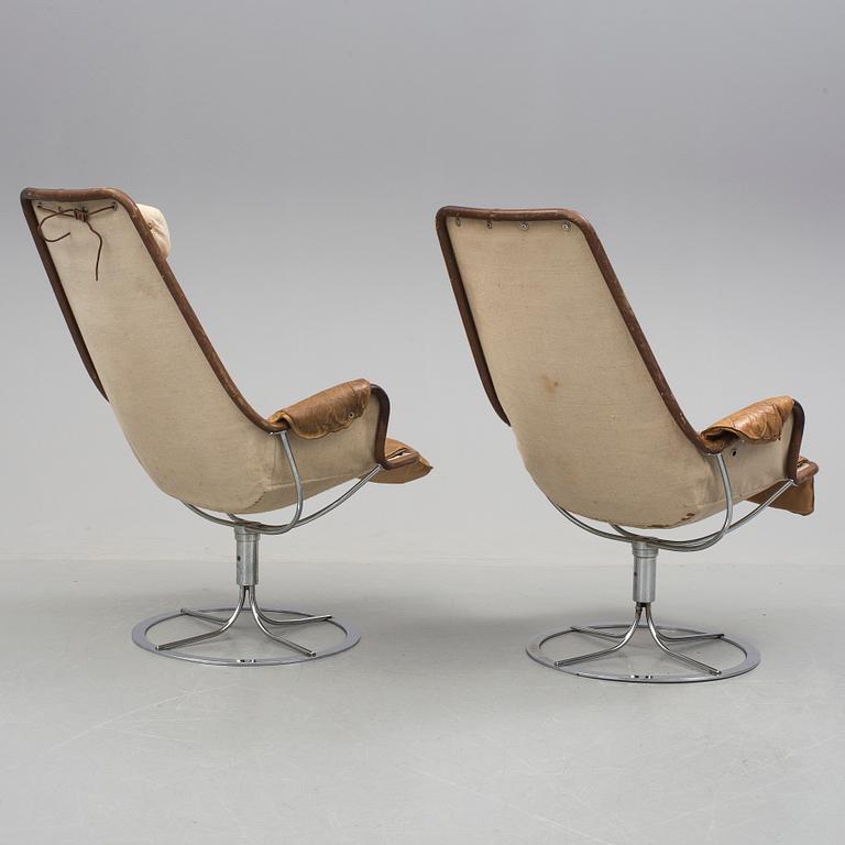 FÅTÖLJER, ett par, "Jetson", Bruno Mathsson, Dux.