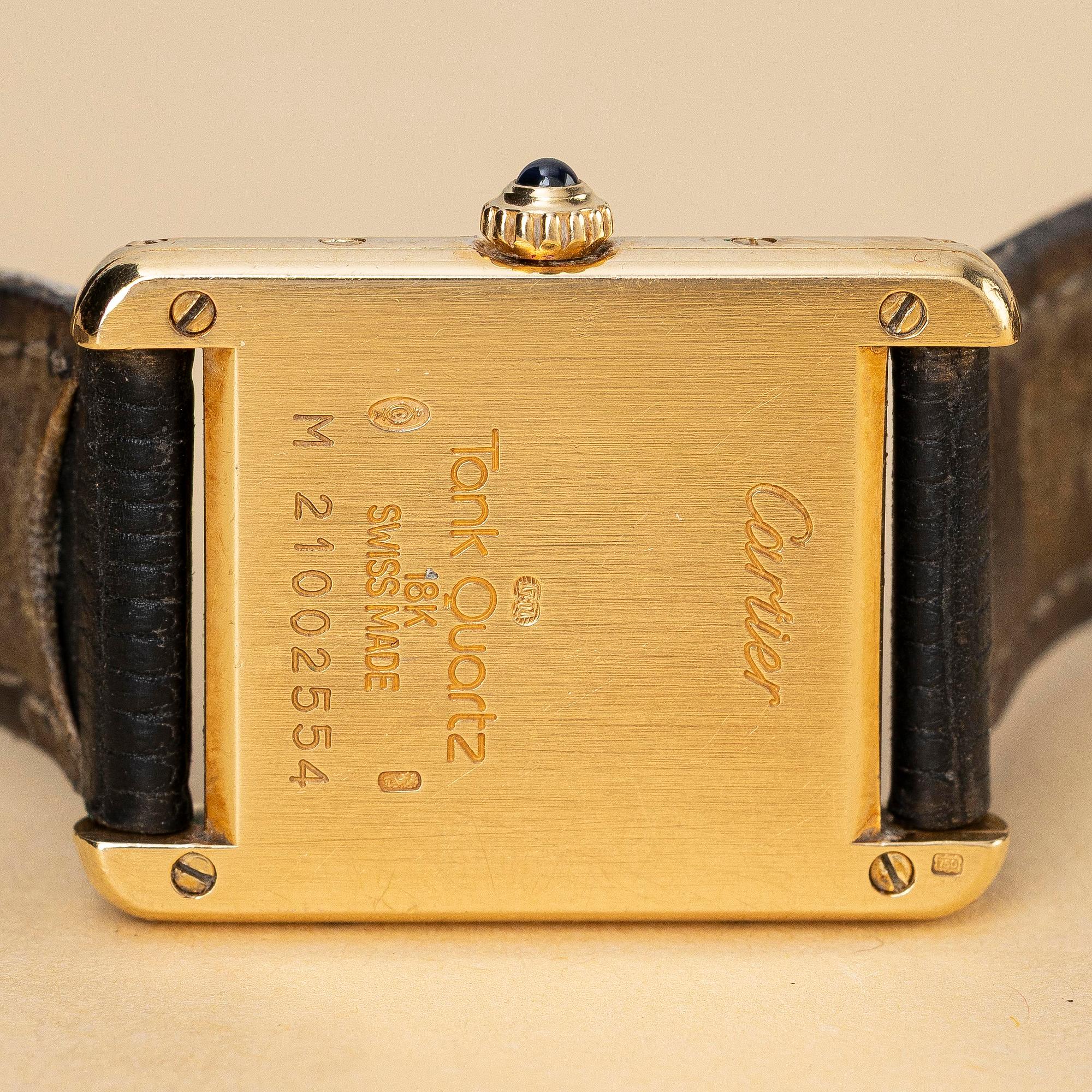 Cartier, Tank Louis, ca 1990.