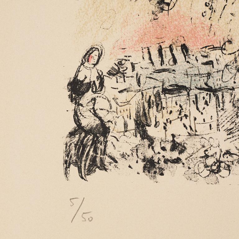 Marc Chagall, "Le Bouquet de Paris".