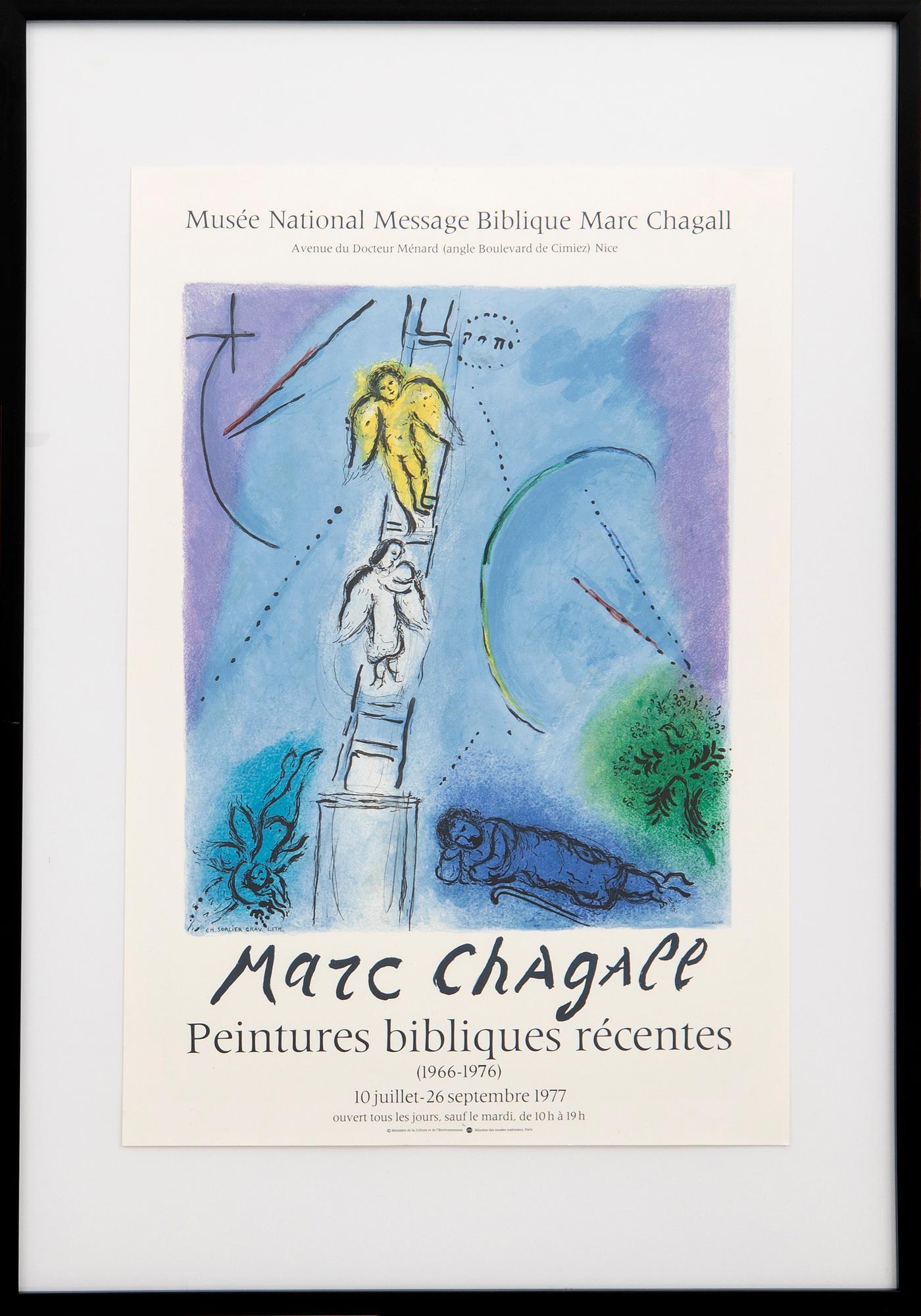 Marc Chagall, "Peintures Bibliques recentes" 1977.