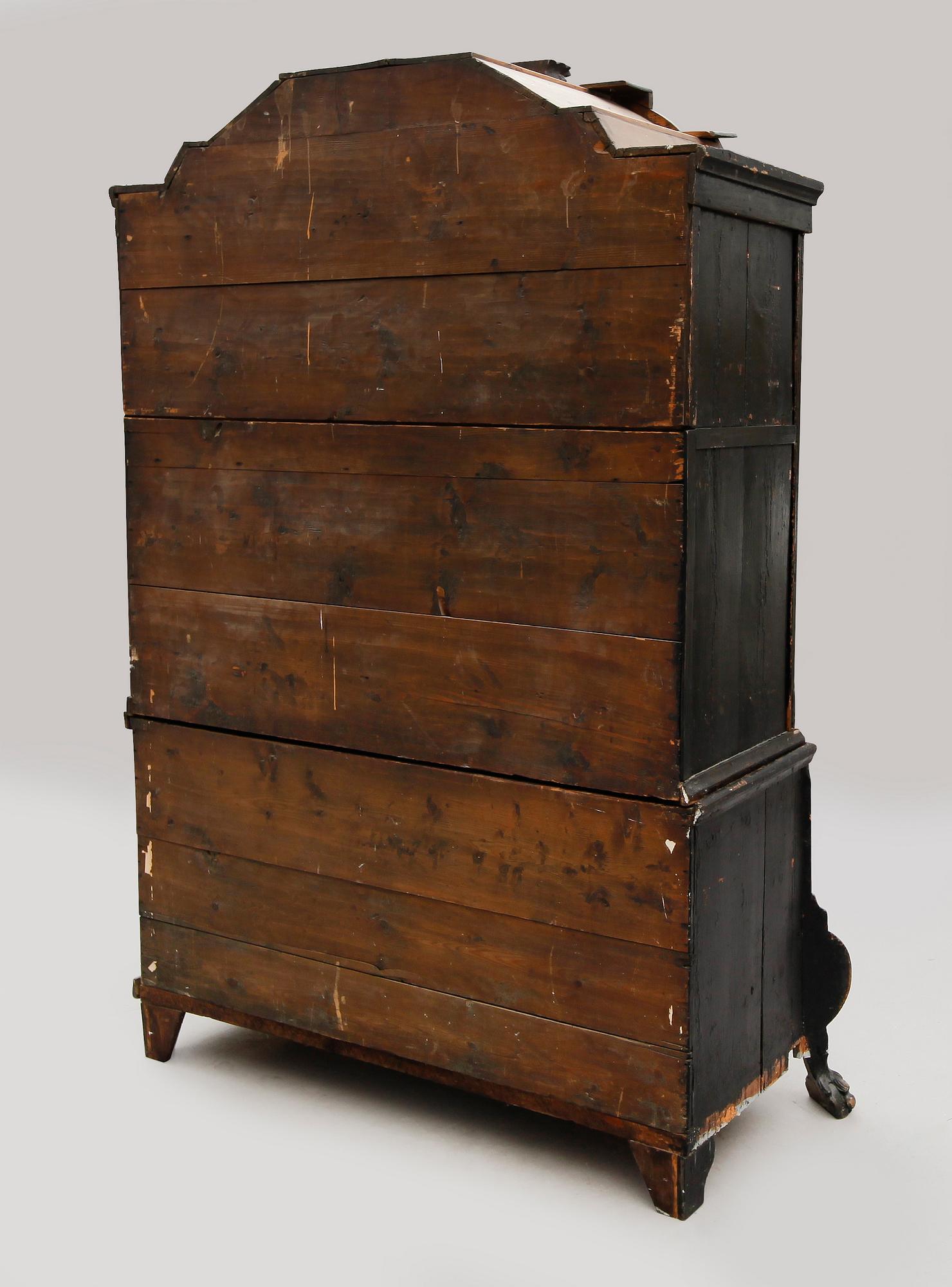 SKÅP, mellaneuropa, rokoko, 1700-talets andra hälft.