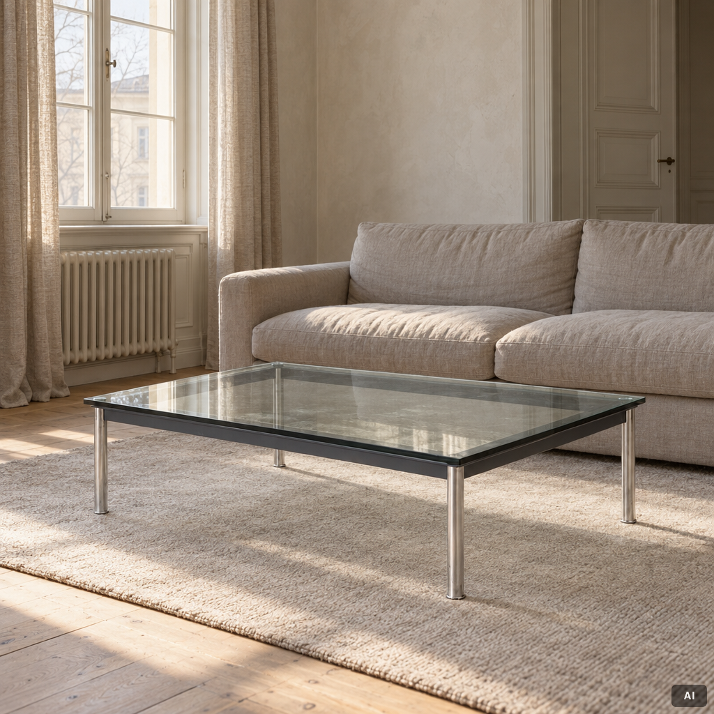 Le Corbusier & Charlotte Perriand , soffbord, "LC10 P", Cassina.