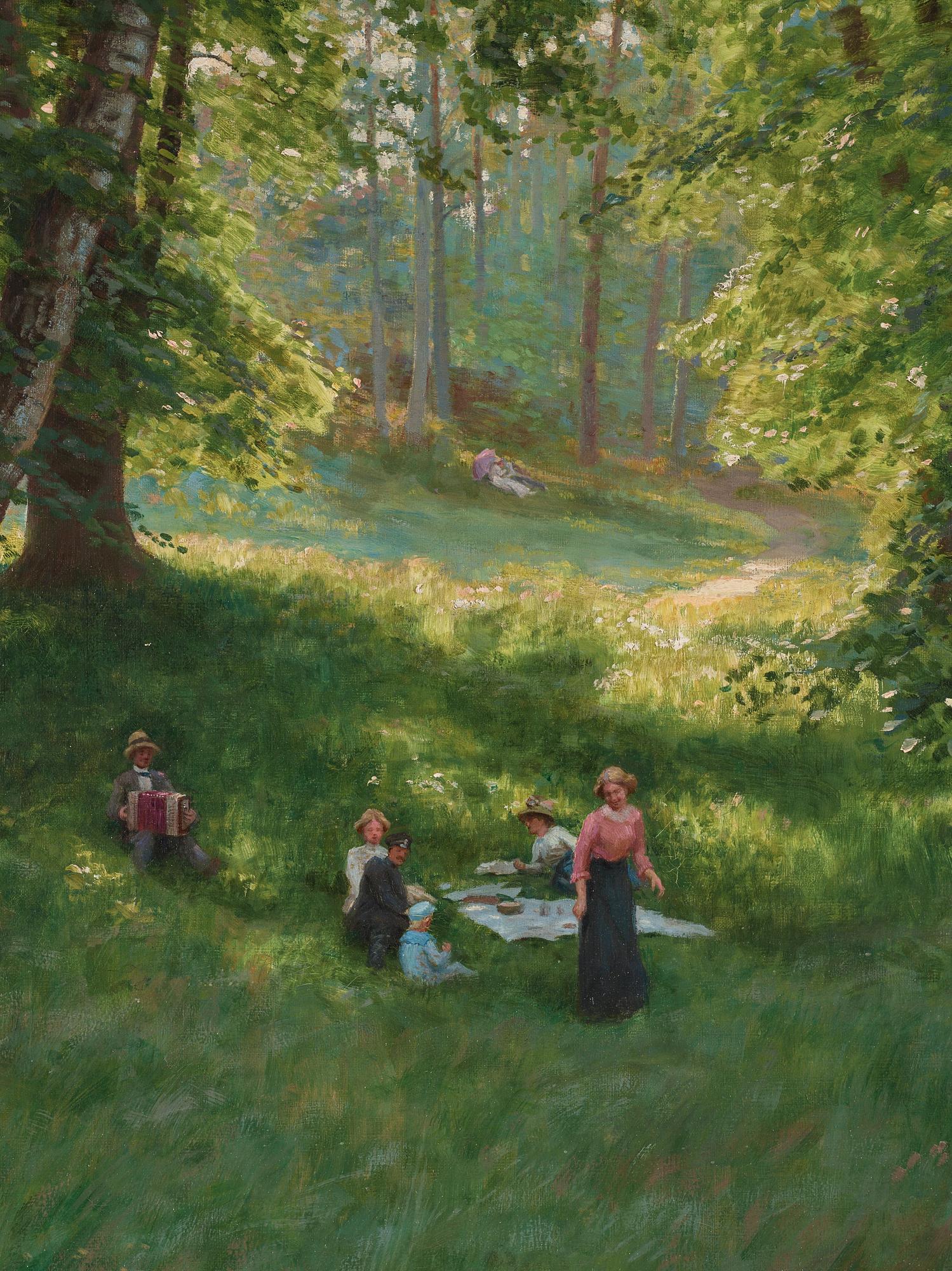 Johan Krouthén, Picknick i det gröna.