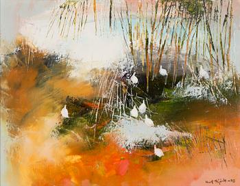 Kurt Björk, oil on canvas, signed and dated -78.