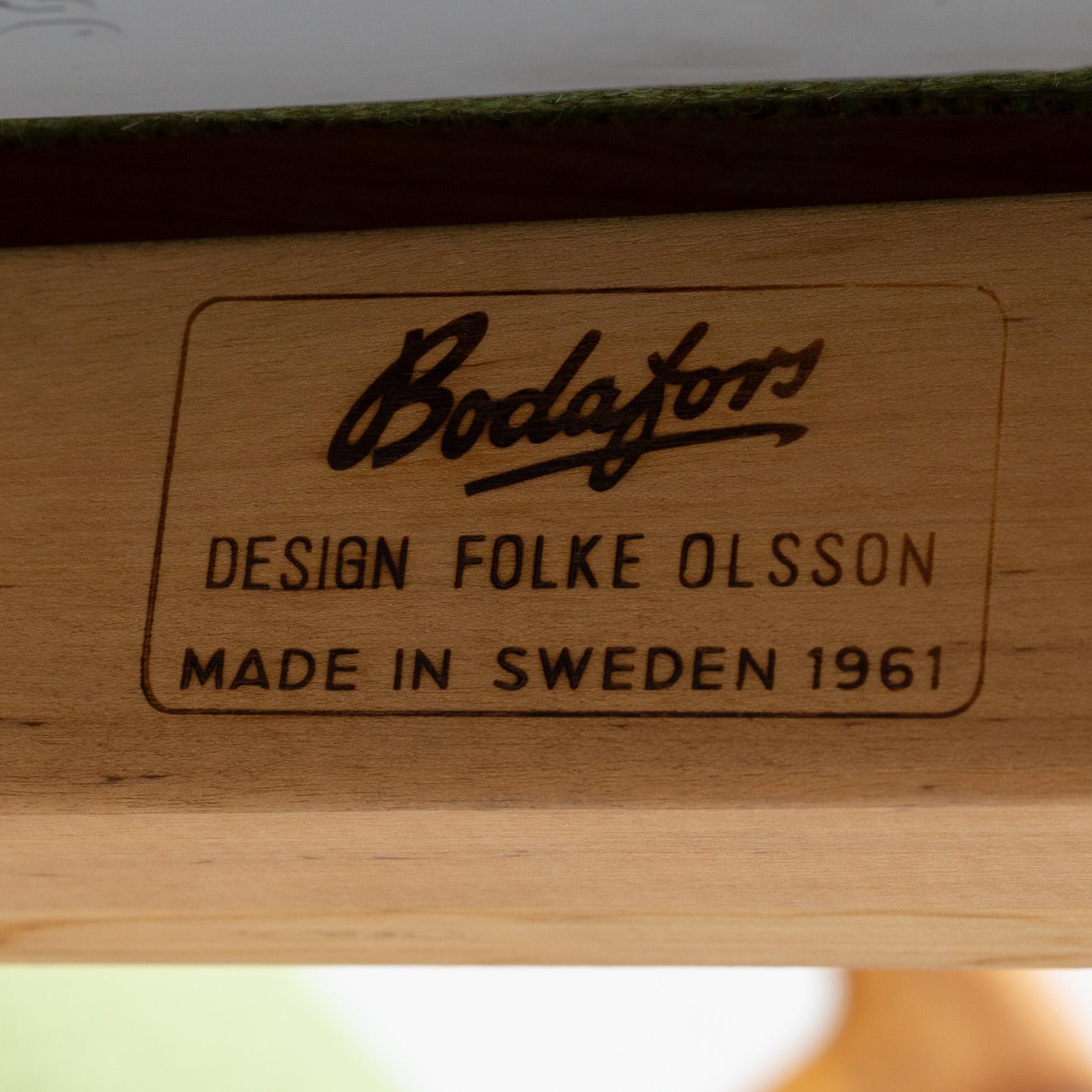 Folke Ohlsson, fåtöljer, ett par, "Monterey", Bodafors, 1962.