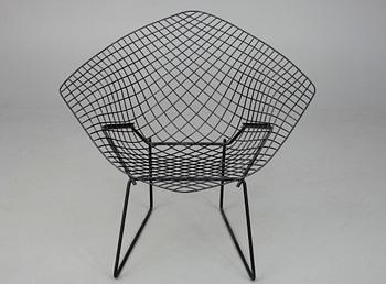NOJATUOLI,  "Diamond Chair", Harry Bertoia. 1900-luvun loppupuoli.