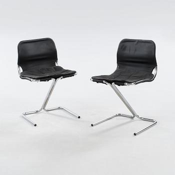RUUD EKSTRAND OCH CHRISTER NORMAN, stolar, 4 st, "Formula", Dux, 1970-tal.