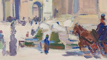 Santeri Salokivi, Vy från Rom.