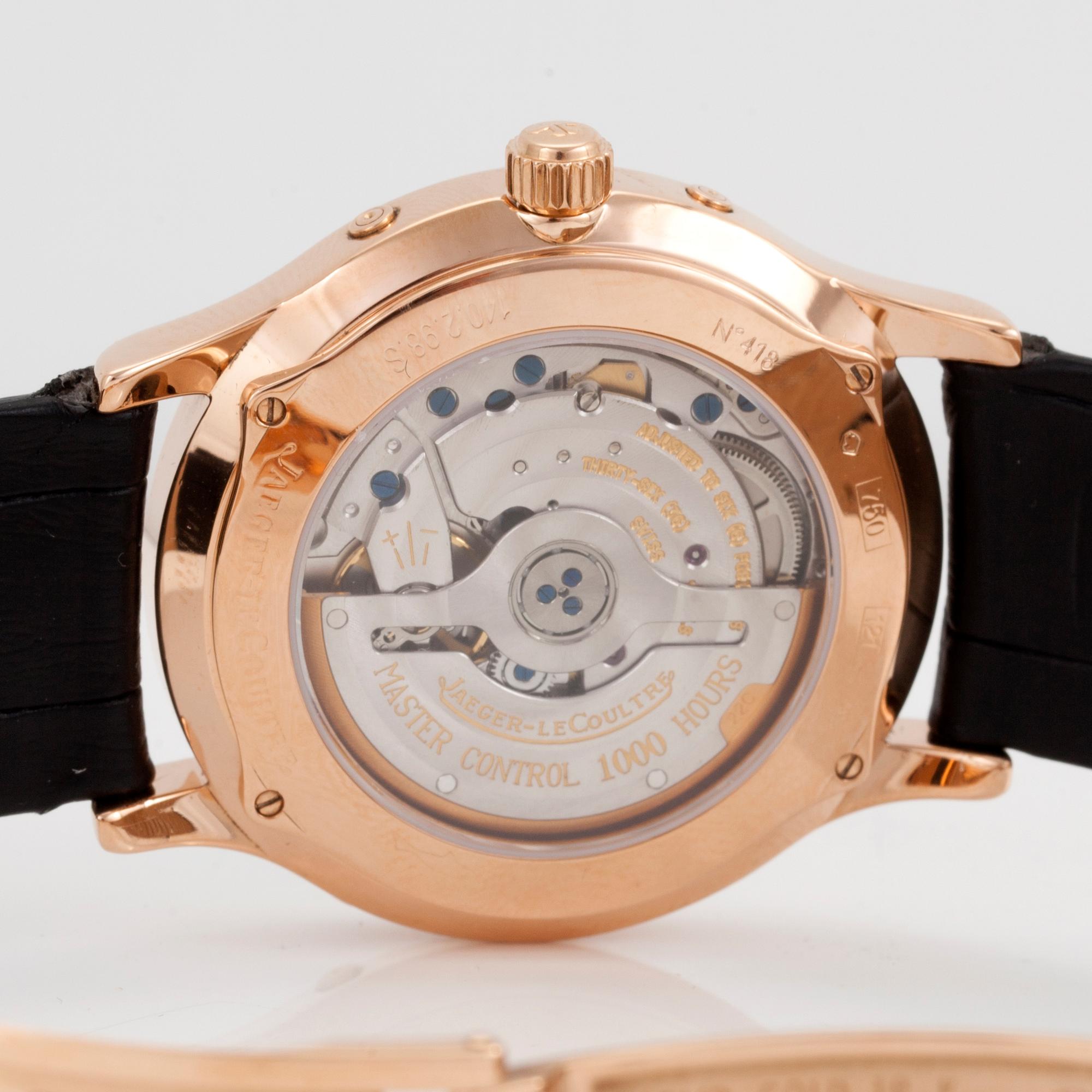 JAEGER-LECOULTRE, Master Moon, wristwatch, 37 mm,