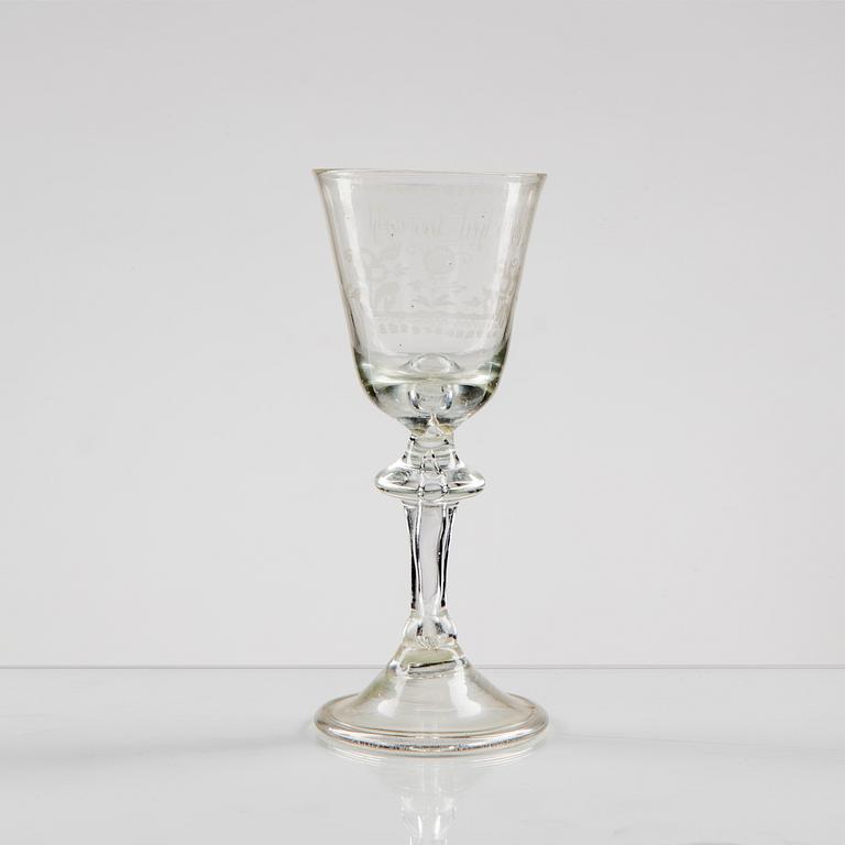 GLAS, Tyskland, 1700-tal.
