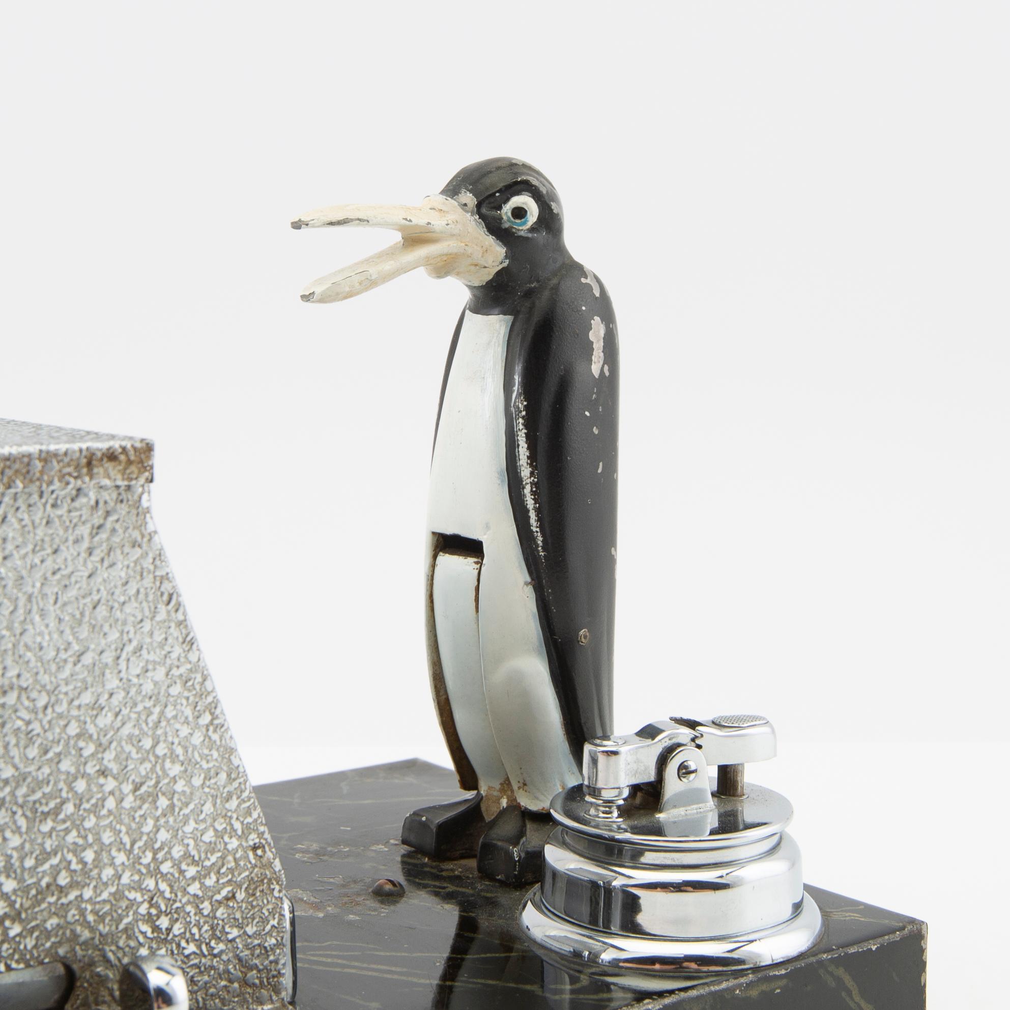 Ronson bordständare och cigarettställ "Pick-a-cig" ca 1936 USA.