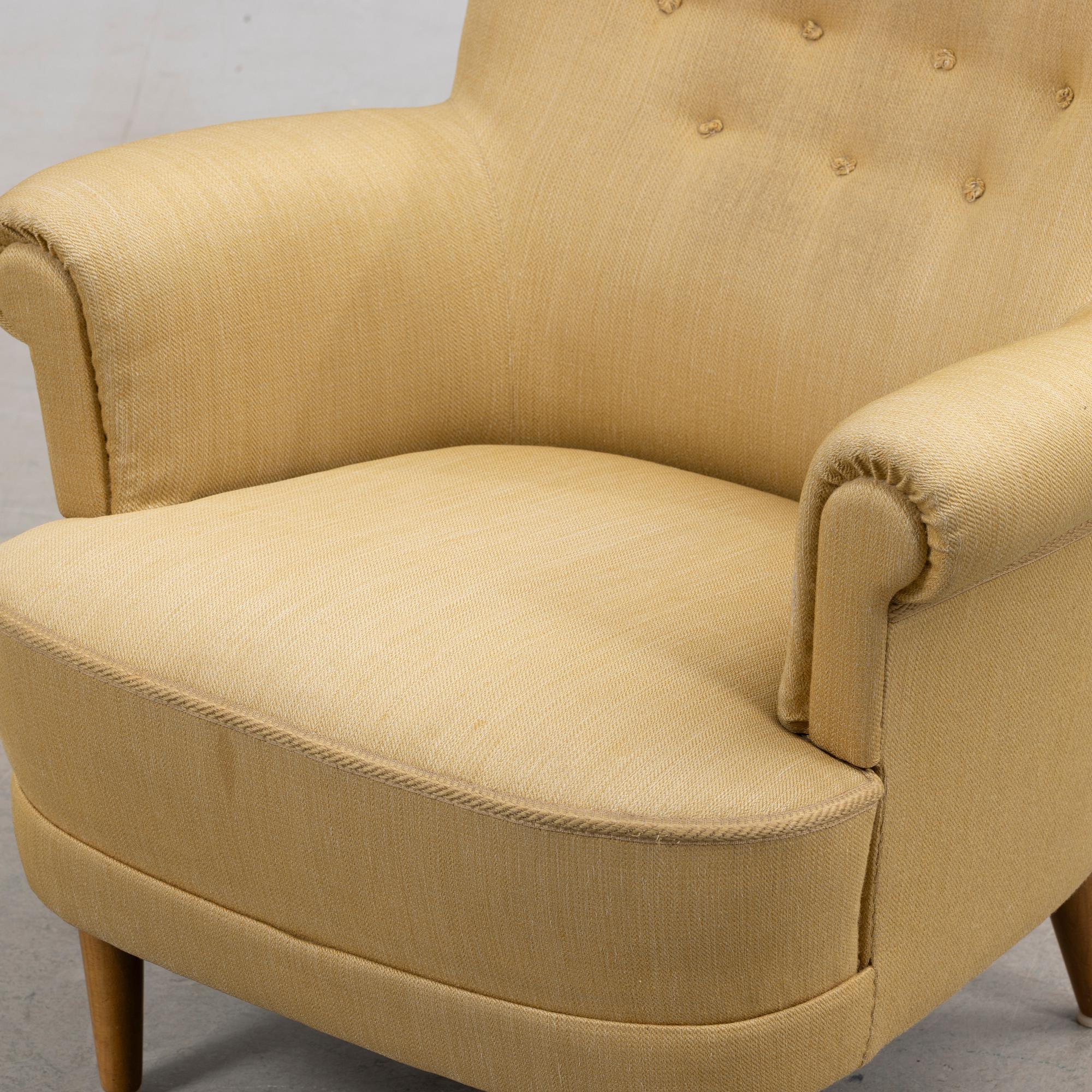 Carl Malmsten, Fåtölj, "Hemmakväll", OH Sjögren, 1900-talets andra hälft.