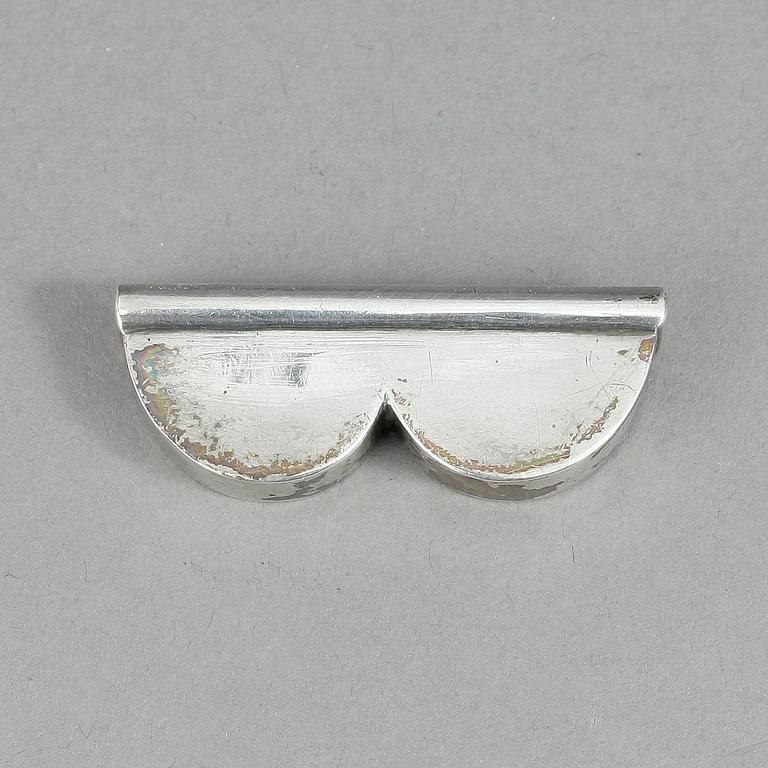 SAXFODRAL, Silver, 1800-tal. Otydliga stämplar. Tot vikt 20 gram.