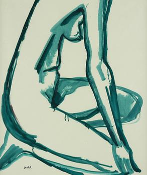 John Jon-And, watercolour, stamped signature.