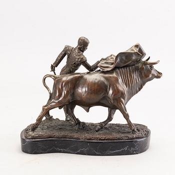 Okänd konstnär 1900-tal , skulptur brons.