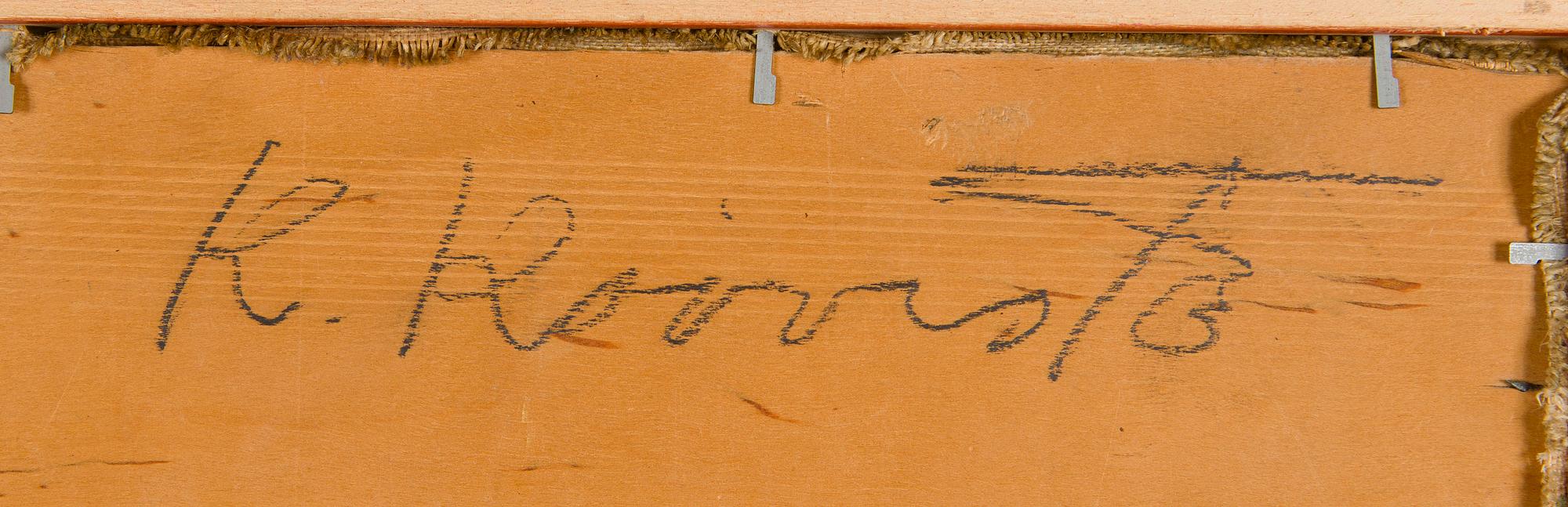 Kullervo Koivisto, Maisema.