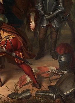 Carl Christian Vogel von Vogelstein, Moritz of Sachsen at the battle of Sievershausen 1553.