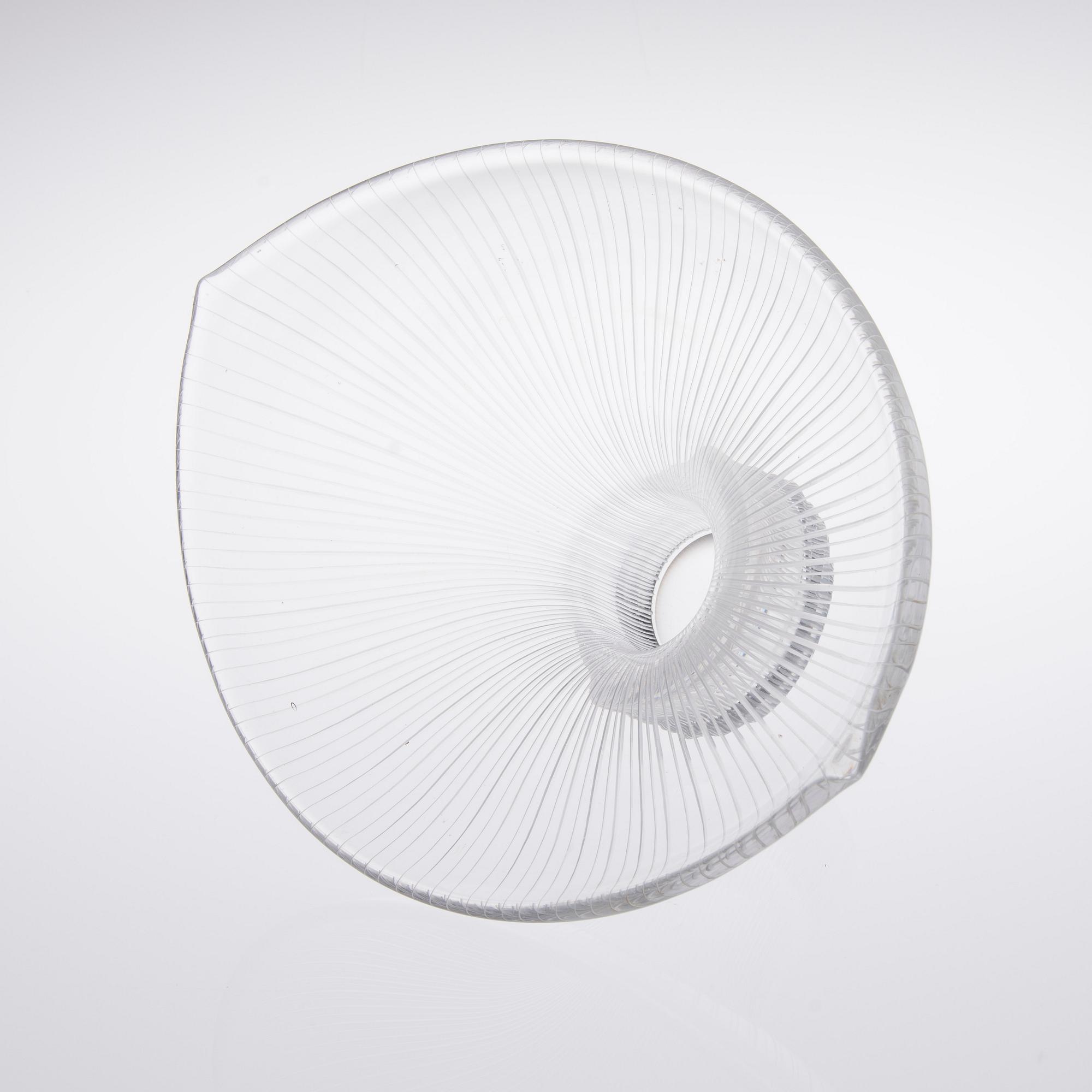 MALJAKKO, lasia, malli 3523, signeerattu Tapio Wirkkala Iittala -55. Suunniteltu 1951.