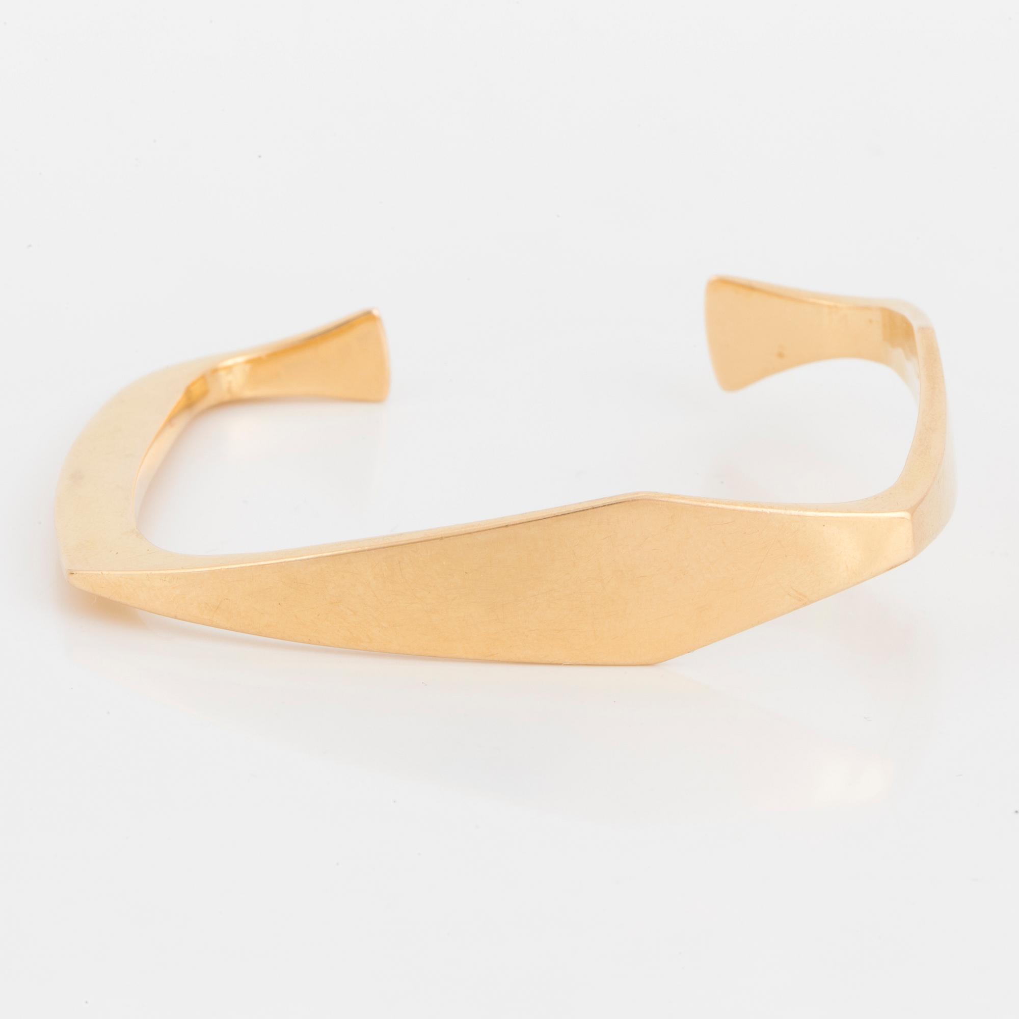 CLAËS E. GIERTTA, bracelet, 18K gold.