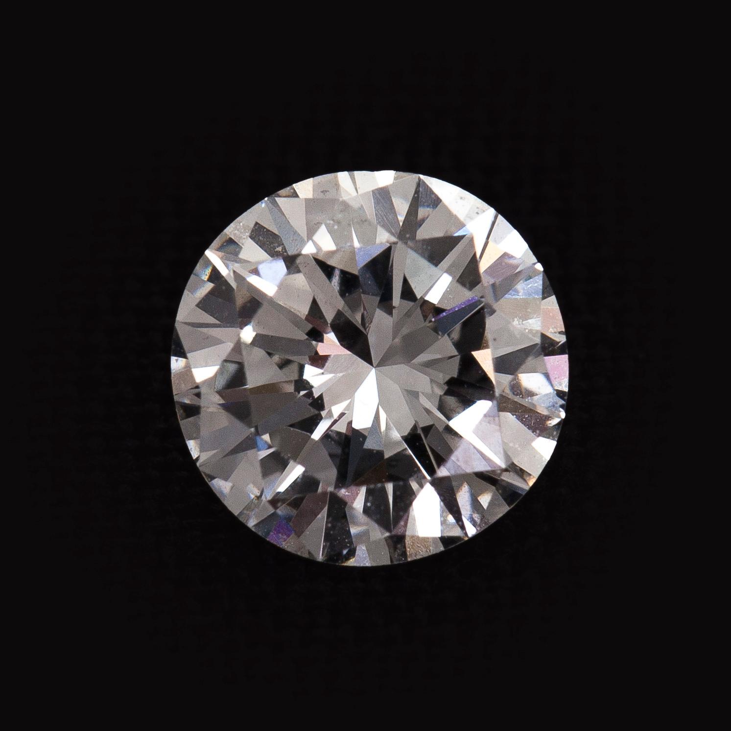 Diamant, briljantslipad, 0,99 ct H / VS2.