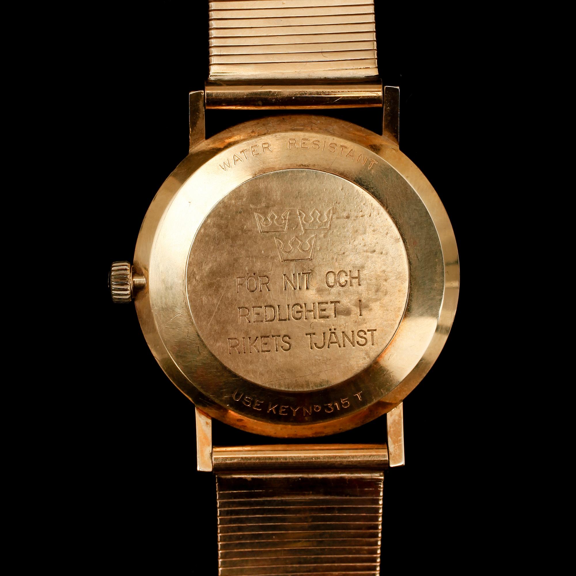 ARMBANDSUR, 18 k guld, Tissot Sea Star. Tot vikt 69 g.