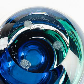 Lars Hellsten, vaser, 2 st, Orrefors.