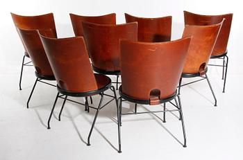 STOLAR, 9 st. "Oblado". Design Börge Lindau, Blå Station, Åhus.